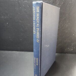 The Magical Diaries Of Aleister Crowley Edited By Skinner 1979 Hardcover No DJ
